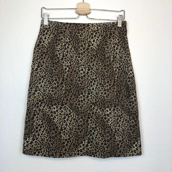 NYC Design Co Cheetah Print Skirt - Picture 1 of 8